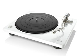 DENON - DP-400/ホワイト（DP400WTEM）ベルトドライブ方式・レコードプレーヤー【在庫有り即納】