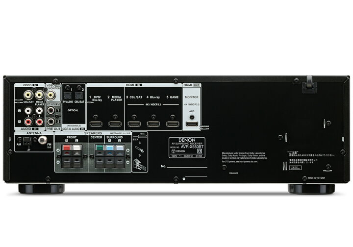 最安値で アンプ デノン AVR-X550BT-K 5.2ch AVサラウンドレシーバー ブラック AVアンプ 最安値で アンプ デノン AVR-X550BT-K 5.2ch AVサラウンドレシーバー ブラック AVアンプ