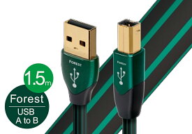 audioquest - USB2 FOREST/1.5m（USB2/FOR/1.5M）（USB2.0・A-B）【在庫有り即納】