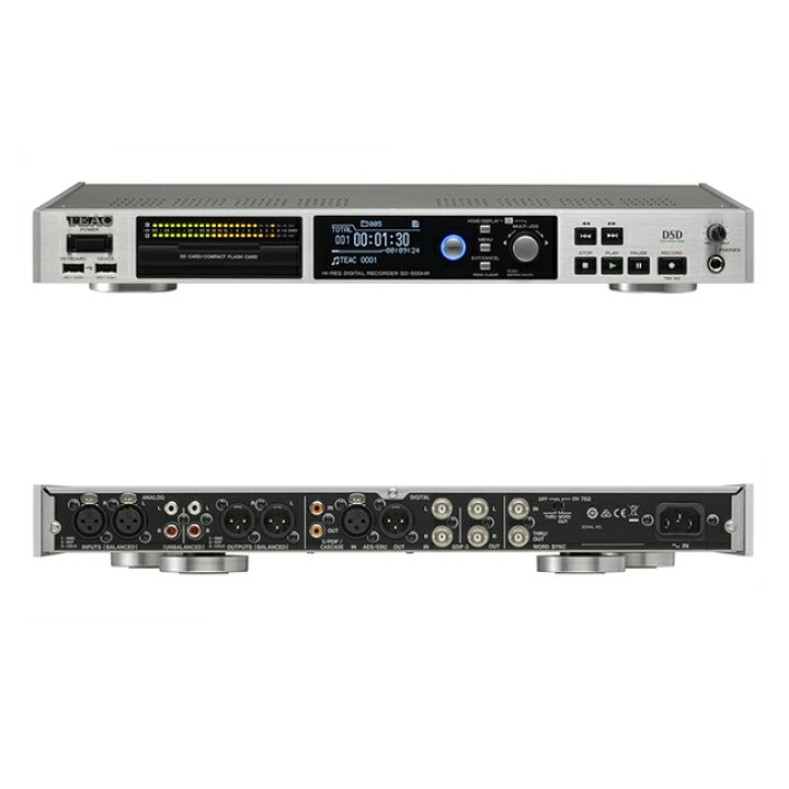 楽天市場】TEAC - SD-500HR（ハイレゾ・マスターレコーダー）【完売