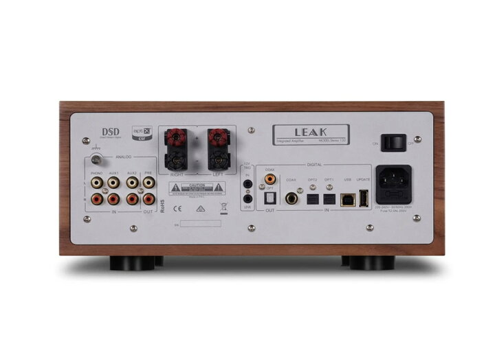 楽天市場】LEAK Audio - Stereo 130（ウォールナット）（USB/DAC内蔵 