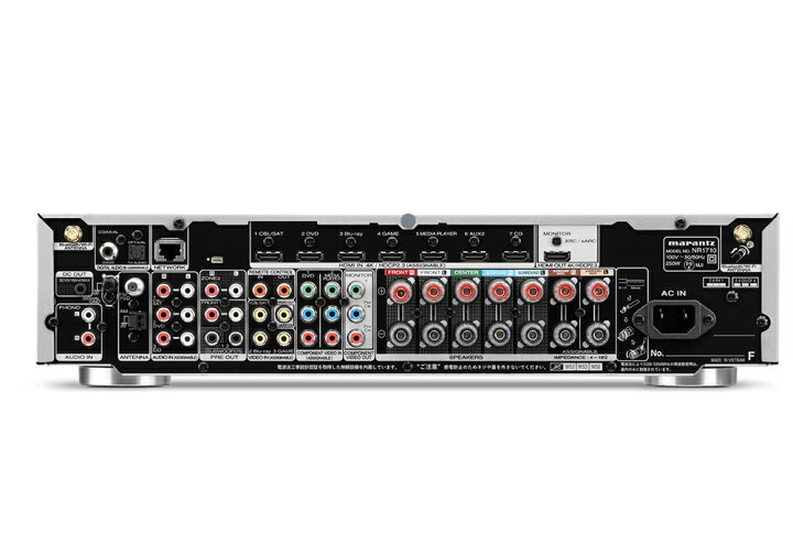 楽天市場】marantz - NR1710/FN/シルバー・ゴールド（7.1ch・スリム 