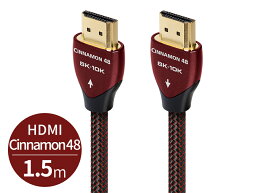 audioquest - HDMI Cinnamon48/1.5m（CIN48G/1.5M）（48Gbps・8K対応・HDMIケーブル）【在庫有り即納】