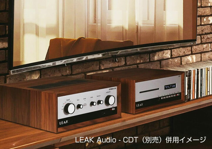 楽天市場】LEAK Audio - Stereo 230/ウォールナット（USB/DAC・ARC搭載 