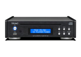 TEAC - PD-301-X/B/ブラック（ワイドFMチューナー搭載CDプレーヤー）【在庫有り即納】