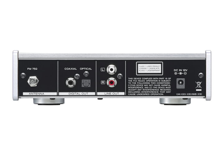 楽天市場】TEAC - PD-301-X/S/シルバー（ワイドFMチューナー搭載CD  