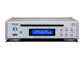 TEAC - PD-301-X/S/シルバー（ワイドFMチューナー搭載CDプレーヤー）【次回納期未定・ご予約受付中】