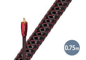 audioquest - Digital Coax Cinnamon/0.75m（DIG/CIN/0.75M）（1本・同軸デジタルケーブル・両端RCA【在庫有り即納】