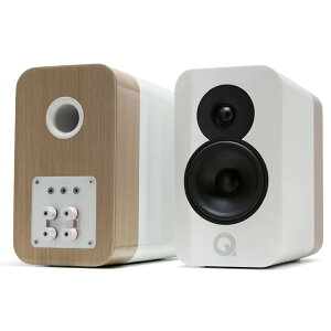 Q Acoustics - Q CONCEPT 300/�O���X�z���C�g & �y�[���I�[�N�i�y�A�j��p�X�^���h�t�u�b�N�V�F���t�X�s�[�J�[�y�󒍐��Y/�v���O���ρz�y�[���͊m�F�ゲ�A���z