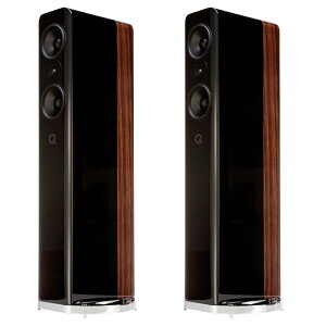 Q Acoustics - Q CONCEPT 500/�O���X�u���b�N&���[�Y�E�b�h�i�y�A�j�g�[���{�[�C�X�s�[�J�[�y�󒍐��Y/�v���O���ρz�y�[���͊m�F�ゲ�A���z