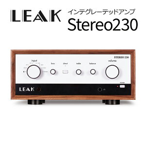 LEAK Audio - Stereo 230/�E�H�[���i�b�g�iUSB/DAC�EARC���ڃC���e�O���[�e�b�h�A���v�j�y10/9�`�Ή��E���[�J�[�݌ɗL�葦�[�z