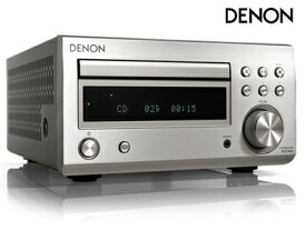 【送料無料】DENON RCD-M41 silver SP シルバーCDレシーバーデノン RCDM41ディスクリートアンプ搭載Bluetooth®対応CDレシーバー