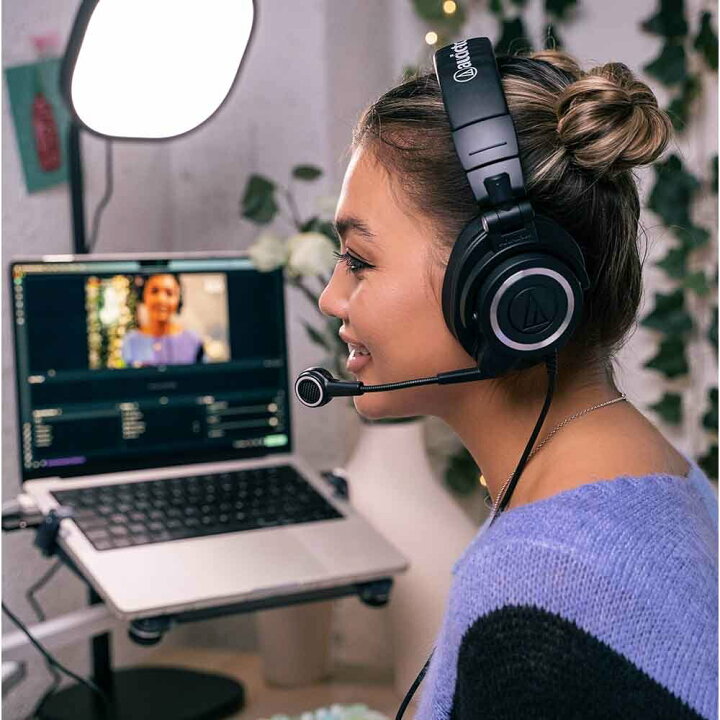 楽天市場】オーディオテクニカ ATH-M50xSTS-USB ストリーミングヘッド  