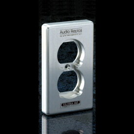 Audio Replas　CPP-2SZ/S　コンセントプレート（2個口）スリムローノイズ仕様　オーディオリプラス　CPP2SZS