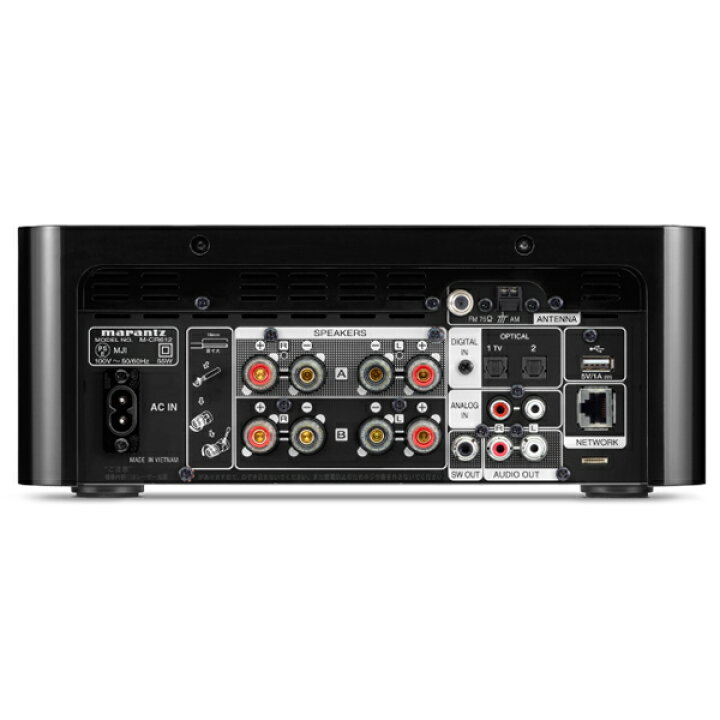 楽天市場】【即納！】marantz M-CR612-B（ブラック） Wi-Fi 対応 