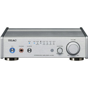 【納期情報:11月末予定】TEAC AI-303/S(シルバー) USB DAC/インテグレーテッドアンプ ティアック AI303