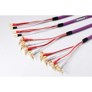 【シングルバイワイヤ】【SP側のみ:バイワイヤリング(バナナ端子)】ORB INNOVA TS7/YBB4(完成品・Y端子・バナナ端子付4.0mx2本) スピーカーケーブル オーブ