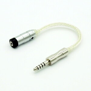 SoundsGood 12�c�n���h���C�h�P�[�u���̗p�ϊ��v���O WhiteSnake WS-BB [4��2.5mm-5��4.4mm �ϊ��v���O]