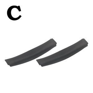 �w�b�h�z���w�b�h�o���h�N�b�V���� 2�_�Z�b�g �ėp ���ʃe�[�v�ڒ� �s���N �u���[ �u���b�N �z���C�g JBL T500BT T450 �� ���F �T�C�Y ��125×20×13mm