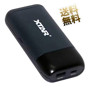 XTAR PB2SL 2Ax2 QC3.0{PD3.0 Type-C USB}[d oCobe[@\t 18650/18700/20700/21700 Li-ion[drp(21700ی@\^Cvobe[Ήo[W) (ubN) iTCY125mm×58mm×27.5mm
