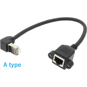 LANϊP[u RJ45 Cat6 L^ 30cm L^ RJ45 (IX) - RJ45 (X)C[Tlbg A_v^ L^ϊ  ubN
