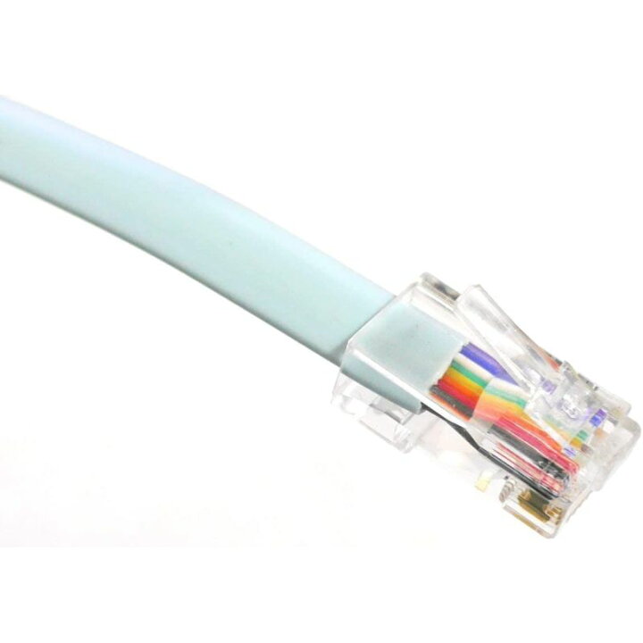 楽天市場】【Cisco互換】コンソールケーブル RJ45 - DB-9 シリアル通信 フラットタイプ 1.5m シリアルケーブル :  オーディオファンテック