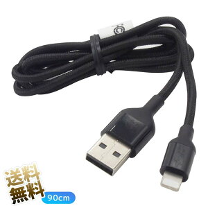 CgjOP[u 0.9m iPhone iPad iPod AirPods ϋviC bVP[u [d P[u USB A^Cv to lightning ubN