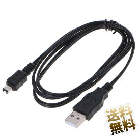 キャノン iVIS用 USBケーブル 約1.0m CA-110互換 USB電源供給ケーブル Canon ビデオカメラ 充電 ケーブル 給電専用 データ転送不可
