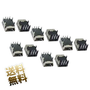 ����pMiniUSB���X�|�[�g ×10�� MiniUSB ���X �|�[�g �R�l�N�^ ���� 10�_�Z�b�g