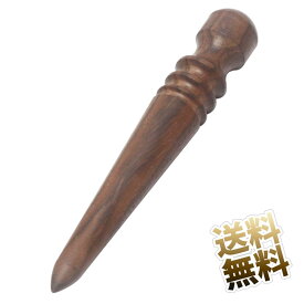黒壇 コバ磨き レザークラフト 革製品 ヘリ磨き 仕上げ 工具 139×20mm