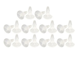 【20点セット】 マザーボード スペーサー プラスチック製 ホワイト 製品サイズ 15.5×11.0mm