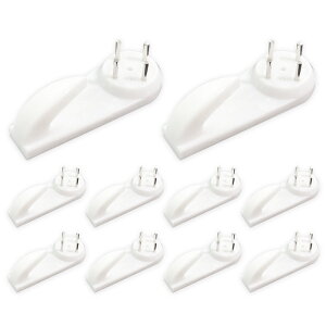 【10点】 壁掛けフックコンクリートフック 石膏ボードフック 木用フック リビング 浴室 外壁 汎用 【サイズ】縦25mm×幅14mm 縦30mm×幅15mm 縦40mm×幅20mm 縦50mm×幅20mm