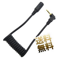2.5mm ステレオミニ 延長 ケーブル カールコード 3極 オス メス AUX パーツ ブラック 約30cm