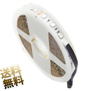 SMD LEDe[vCg 5m P RGB DC12V SMD5050 ԗΐ 300