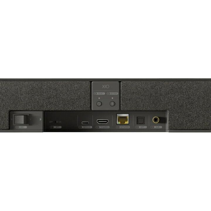 楽天市場】KEF ケーイーエフ XIO SLATEBLACK サウンドバー スレート 