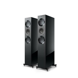KEF P[C[Gt Reference 3 Meta Xs[J[VXe High-Gloss Black/Grey yA [K㗝X戵i]