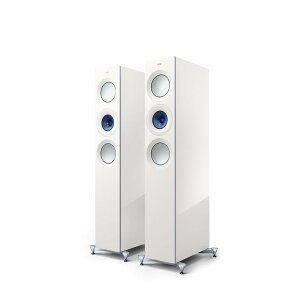 KEF P[C[Gt Reference 3 Meta Xs[J[VXe High-Gloss White/Blue yA [K㗝X戵i]