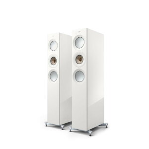 KEF P[C[Gt Reference 3 Meta Xs[J[VXe High-Gloss White/Champagne yA [K㗝X戵i]