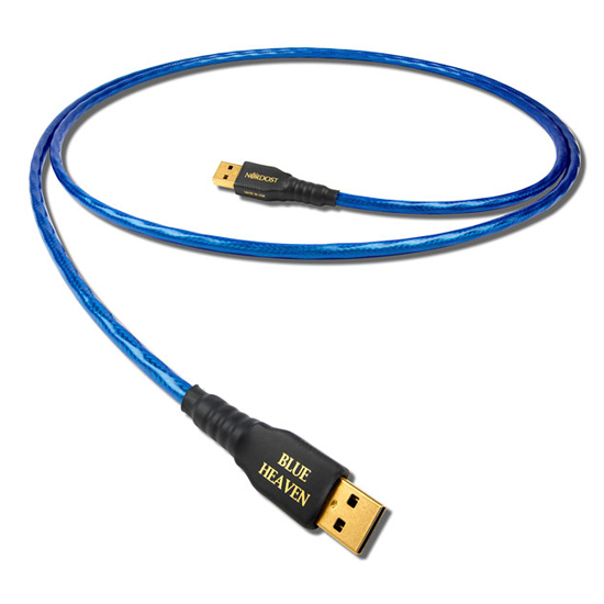 送料無料 好評 代引き手数料無料 NORDOST ノードスト USBケーブル BLUE 2.0 お買得 HEAVEN USB 1M ABタイプ