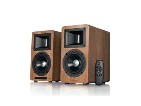 AIRPULSE エアパルス A80 ウォールナット（ペア） Bluetooth対応アクティブ・スピーカー [国内正規代理店品]