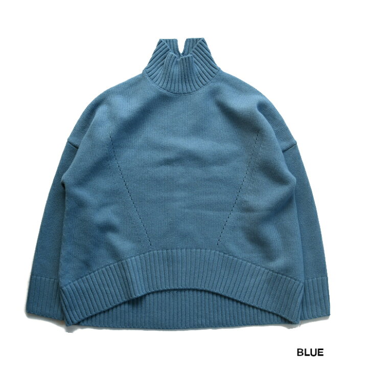 楽天市場】SALE CINOH チノ OVERSIZE HI NECK KNIT オーバーサイズ 