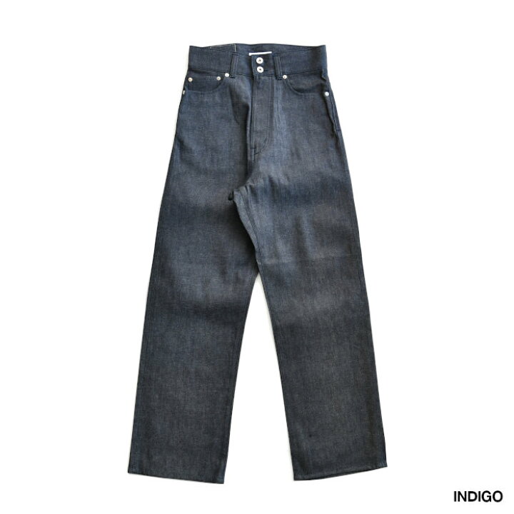 楽天市場】SALE CINOH チノ HI-WAIST WIDE DENIM ハイウエストワイド 