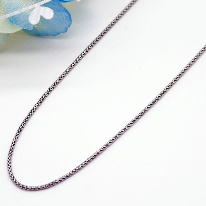 楽天市場】Pt850 プラチナネックレス チェーン 長さ45cm/太さ1.3mm 