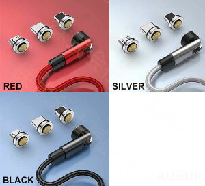}Olbg 3in1 [dP[u 1m 180x{360x 540x] [dR[h Lightning Type-C MicroUSB iPhone Android LEDCg [