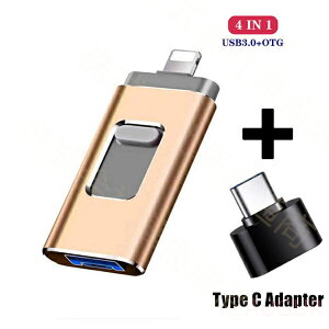 iPhone USB�������[ 64gb 128gb 256gb �t���b�V���h���C�u 4in1 3.0����Phone usb�������[ �t���b�V���h���C�u �A�C�t�H���p������ IOS ���[����