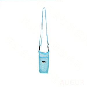 ポケット付き ショルダーストラップ付 ボトルホルダー 軽量 ナイロンメッシュ 水筒ホルダー ペットボトル シャスタにも使える 水筒 散歩 持ち歩き 水分補給 熱中症対策 犬 加湿器 スタバタ