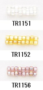 [BB999]�y��������E�����i�̔��zMIYUKI�g���C�A���O���r�[�Y2.5mm TR1151,TR1152,TR1156�@���p�p�b�N��100g(��6,000��)[RPT]