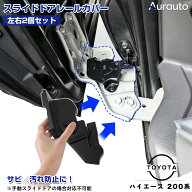 予約【楽天1位】9型対応 Aurauto トヨタ ハイエース 200系 スライドドア レールカバー ヒンジカバー スラ…