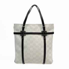 LOEWE ロエベ トートバッグ アナグラム PVC×レザー KB-005 【中古】