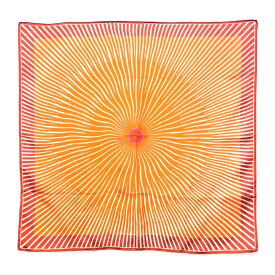 HERMES エルメス カレ90 La Maison Soleil ソレイユ ラ メゾン スカーフ シルク 太陽柄 KA-054 【中古】